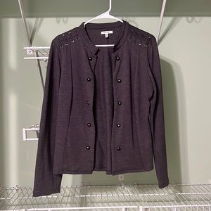 Dark Gray Pearl Jacket